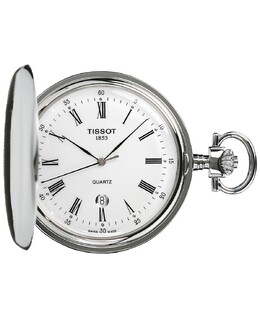 Швейцарские карманные часы Savonnette унисекс из нержавеющей стали, 49 мм Tissot 2285828 | no color