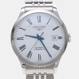 Longines Record L2.820.4 Stainless Steel Automatic Watch 39mm