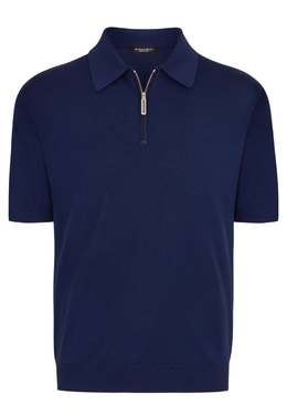 STEFANO RICCI: Синее поло 