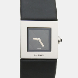 Chanel Matelasse Quartz Stainless Steel Women's Wristwatch 19 mm: Model 1217212