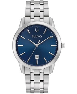 Мужские часы Sutton с браслетом из нержавеющей стали, 40 мм Bulova 10458010 | silver