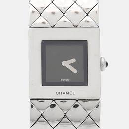Chanel Metalasse Quartz Stainless Steel Women's Wristwatch 19 mm (Ref: 1217240)
