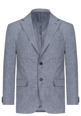 CORNELIANI: Голубые пиджаки 
