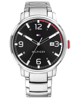 Мужские часы-браслет из нержавеющей стали, 44 мм Tommy Hilfiger 11467453 | silver