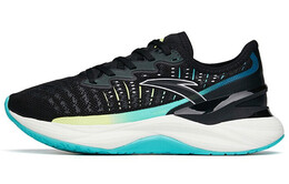 Кроссовки мужские Tron 2.0 с низким верхом, черные/флуоресцентные, аква-зеленые Anta 112215586-8