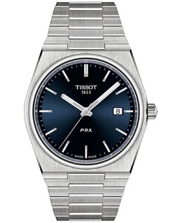 Мужские швейцарские часы PRX с браслетом из нержавеющей стали, 40 мм Tissot 12091547 | blue