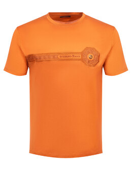 STEFANO RICCI: Оранжевая футболка 