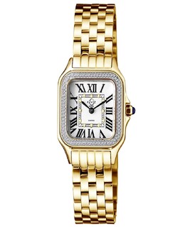 Женские часы Milan, швейцарские кварцевые золотистые часы с браслетом из нержавеющей стали, 27,5 мм Gevril, золотой 14603714 | gold-tone