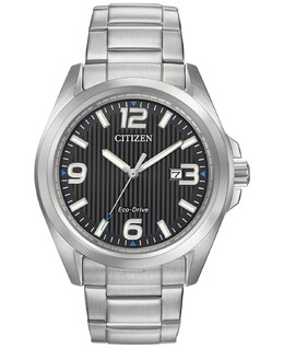 Мужские часы Eco-Drive с браслетом из нержавеющей стали, 43 мм, AW1430-86E Citizen 2375834 | no color