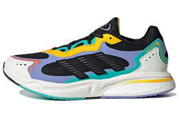 Кроссовки женские SN1997 с низким верхом, черные/светло-фиолетовые/желтые/светло-зеленые/белые Adidas gw2735