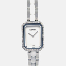 Chanel Première H2132 Quartz White 15mm Stainless Steel Ceramic Watch, Article: 1193772
