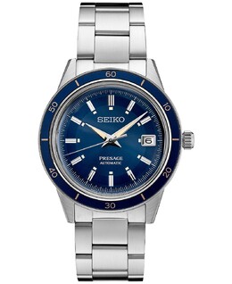 Мужские автоматические часы Presage с браслетом из нержавеющей стали, 41 мм Seiko 13059113 | blue