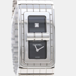 Chanel Code Coco Diamond Quartz Stainless Steel Women's Wristwatch Model 1219346