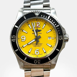 Breitling Superocean 44 A17367 - Automatic Yellow Stainless Steel Men's Wristwatch
