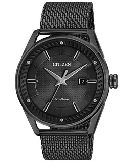 Мужские часы Drive From Citizen Eco-Drive с черным браслетом из нержавеющей стали, 42 мм 4753158 | black