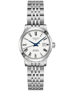 Женские швейцарские автоматические часы с хронометром и браслетом из нержавеющей стали, 30 мм Longines 7049922 | no color