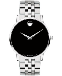 Мужские часы Swiss Museum Classic с браслетом из нержавеющей стали, 40 мм Movado 6617014 | stainless steel