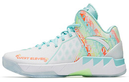 Баскетбольные кроссовки KT1 Pro мужские, среднего размера, белые/синие/зеленые Anta 112241117-3