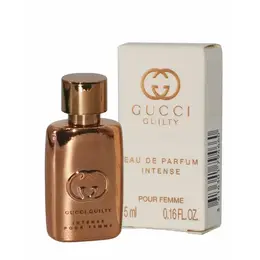 Парфюмерная вода женская Gucci Guilty pour Femme, Eau De Parfum Intense Миниатюра 5 мл. 4678285501