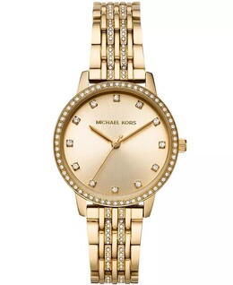 Женские часы Melissa с золотистым браслетом из нержавеющей стали, 35 мм Michael Kors, золото 12657453 | gold