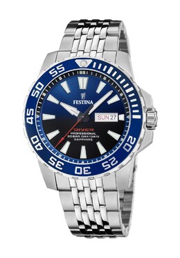 Мужские часы F20661 Festina, цвет Blau Schwarz 8430622805929 | blau schwarz