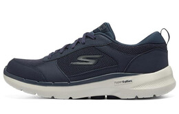 Кроссовки Go Walk 6 для бега мужские с низким верхом темно-синие Skechers 216203-nvy