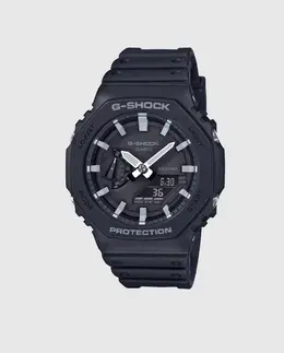 Мужские часы Casio G-Shock GA-2100-1AER из черной смолы, черный 1010642721012 | negro