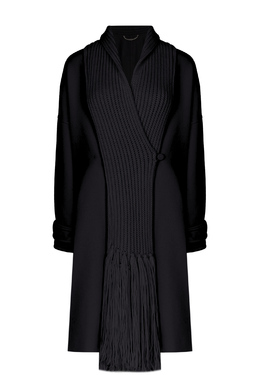 ERMANNO SCERVINO: Чёрное пальто 