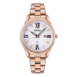 Часы Seiko Quartz Watch, золотой sut364j1 | gold