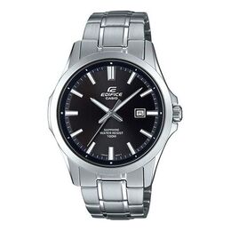 Часы Casio Men's EDIFICE /Black Mens Silver Analog, серебряный efb-106d-1avupr | silver