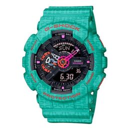 Часы Casio G-Shock Analog-Digital 'Green', зеленый ga-110sgg-3ajr | green
