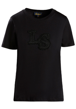 LUISA SPAGNOLI: Чёрная футболка 