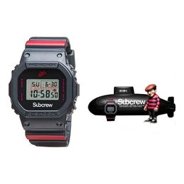 Часы Casio G-Shock Square 'Black', черный dw-5600ssc20-1prsss | black