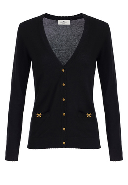 ELISABETTA FRANCHI: Трикотажный кардиган 