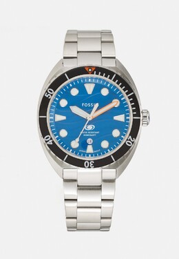 Часы BREAKER Fossil, серебристый fs152m0d2-d11 | silver-coloured