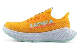 Кроссовки женские Carbon X3 с низким верхом Laser Yellow/Camellia Orange Hoka One One 1123193-rycm