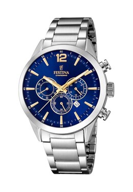 Хронограф Festina, серебристого цвета fe052m021-d11 | silver-coloured