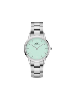 Наручные часы Iconic Link Mint 32 мм Daniel Wellington, синий dw00100538 | синий