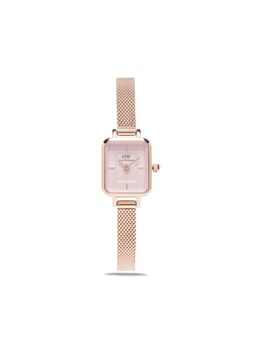 Наручные часы Quadro Mini 19 мм Daniel Wellington, розовый dw00100650 | розовый