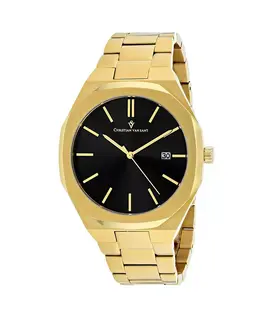 Мужские часы Octavius Slim с черным циферблатом - CV0527 Christian Van Sant, черный 23145618 | black