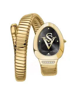 Женские часы Naga с черным циферблатом - CV0870 Christian Van Sant, черный 23113748 | black