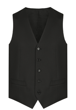CORNELIANI: Чёрный жилет 