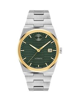 Часы BOLD Quest, 39 мм Movado, зеленый 5527075 | green/silver