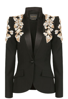 ZUHAIR MURAD: Чёрный жакет 