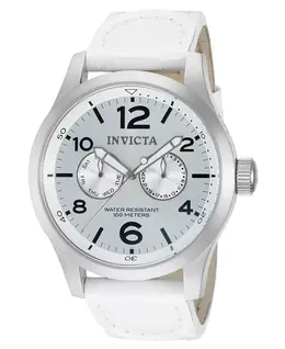 Мужские часы 12170 Specialty Quartz с серебристым циферблатом и тремя стрелками Invicta, белый 22285389 | white
