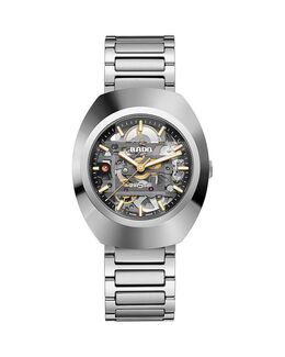 DiaStar Original Automatic Skeleton Watch, 38mm Rado, серебряный 5664941 | silver/silver