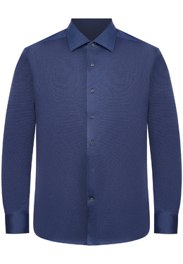 CORNELIANI: Синяя рубашка 