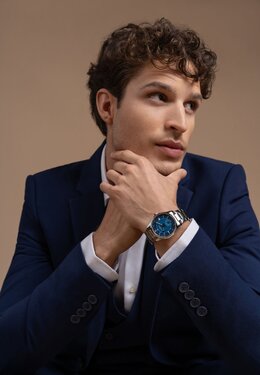 Часы DERBY Jacques Lemans, синий 2ja52m06t-k11 | blue