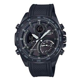 Часы Men's Casio EDIFICE Series durable Watch Business Mens Black Analog, черный ecb-900pb-1a | black