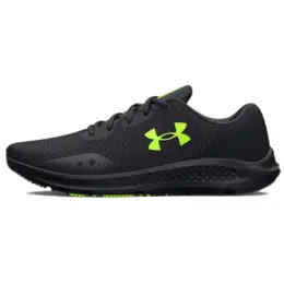 Кроссовки Charged Pursuit 3 унисекс с низким верхом, черные/зеленые Under Armour 3024878-006 | black/lime wave